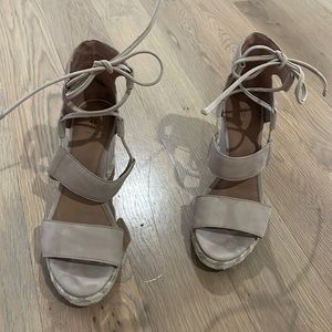 Frye wedge sandals